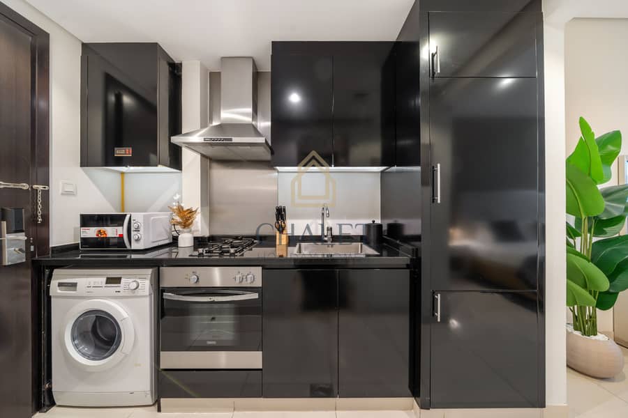 Fully Furnished Studio for Monthly Rent | Cour Jardin – Business Bay - Image 9