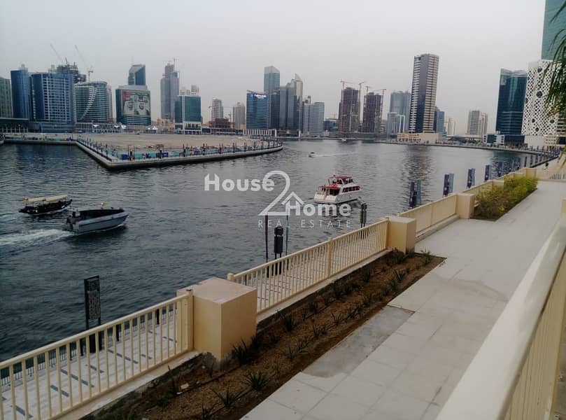 Fully Furnished 1 bedroom Apartment| Canal & Burj Khalifa view |Churchill Residence Towers