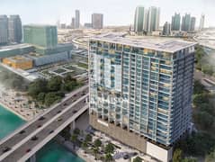 طابق عالي | موقف سيارة خاص | اطلالة قناة | بلكونة