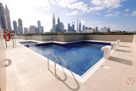 阿尔萨特瓦社区， 迪拜 2 卧室公寓待租 - Pool. jpg