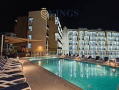 تشطيب عصري | دخول إلى مسبح السطح | جيم مجاني