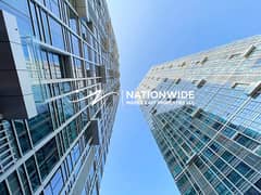 شقة في برج الأفق B،أبراج الأفق،سيتي أوف لايتس،جزيرة الريم 1 غرفة 1300000 درهم - 13927639