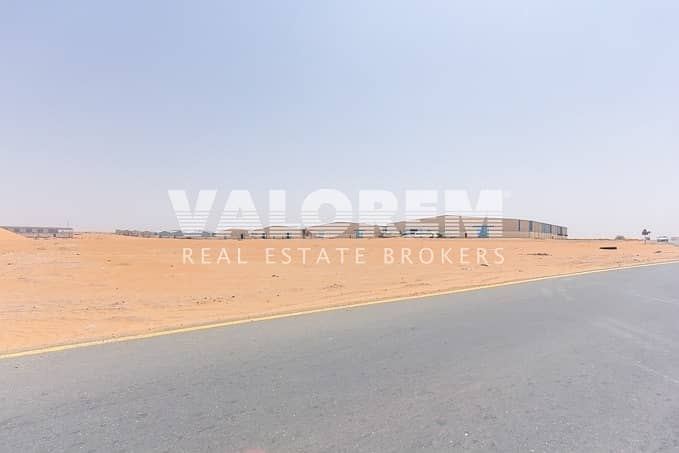 Large Size Rare Leasehold plot for Sale near MBZ Road UAQ
