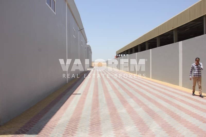 Brand New 45Kw Power Warehouse for Rent in Umm Al Quwain