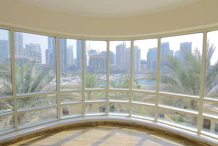 2 Bedroom Flat for Rent in Dubai Marina, Dubai - Full Marina View | Unfurnished | Wood floor 2 Bedroom Flat for Rent in Dubai Marina, Dubai - Full Marina View | Unfurnished | Wood floor