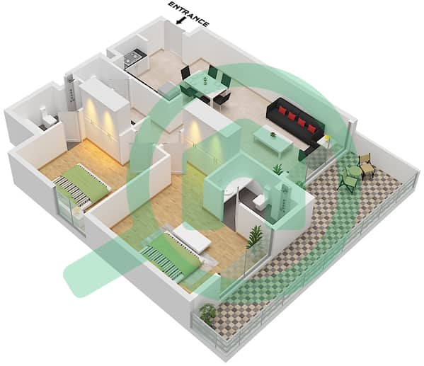 Unit 2 Floor 1