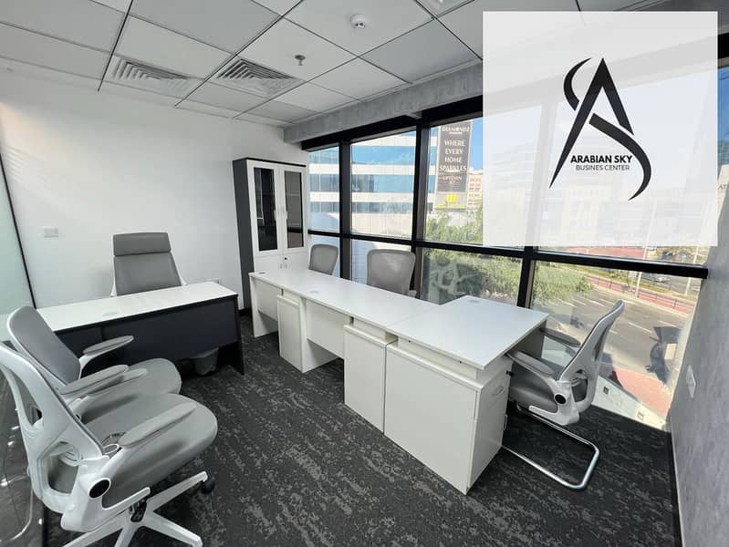 EJARI with Virtual office (Long term)| Unlimited Labour- Bank Inspection | Prime location | - Image 1