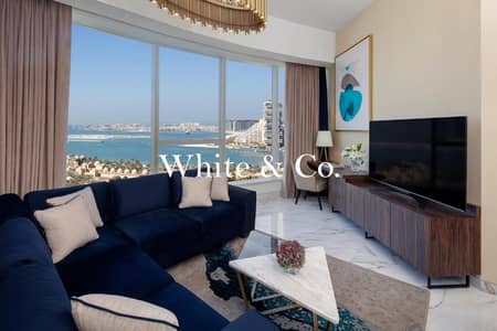 3 Bedroom Flat for Rent in Dubai Media City, Dubai - High floor | Large layout | Palm Views 3 Bedroom Flat for Rent in Dubai Media City, Dubai - High floor | Large layout | Palm Views