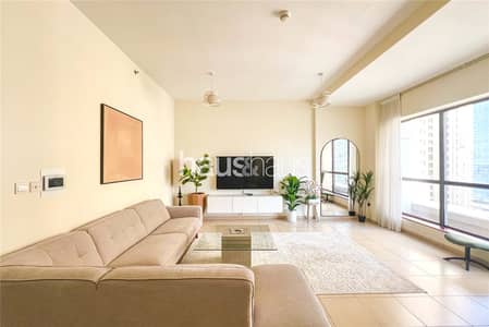 2 habitaciones Apartamento para en Alquiler en Jumeirah Beach Residence (JBR), Dubai - Apartamento en Jumeirah Beach Residence (JBR)，Rimal，Rimal 1, 2 dormitorios, 155000 AED - 13950189
