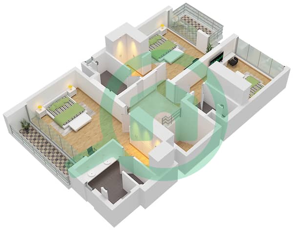 Type 4 Plex Style 1 Unit 1(TH4) Floor First, Type 6 Plex Style 1 Unit 1(TH6) Floor First Type 4 Plex Style 1 Unit 1(TH4) Floor First, Type 6 Plex Style 1 Unit 1(TH6) Floor First