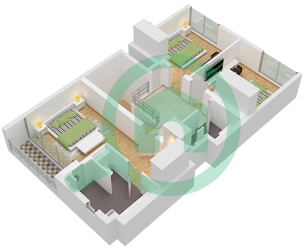 Type 4 Plex Style 2,6 Plex Style 2 Unit 2(TH2) Floor First, Type 6 Plex Style 2 Unit 2(TH3) Floor First