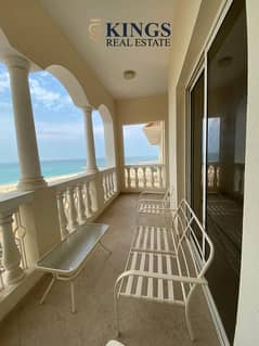 شقة غرفة وصالة كبيرة مفروشة للبيع – إطلالة على البحر والكازينو