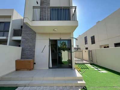 3 Bedroom Townhouse for Rent in DAMAC Hills 2 (Akoya by DAMAC), Dubai - Spacious 3BR + Maid | Corner Unit | Garden Home in DAMAC Hills 2