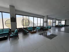 **2-bedroom apartment with living room for annual rent in Ajman – Al Rashidiya 1** Excellent space, **2 bathrooms**, located in a very lively area. B