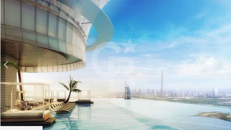 Sheer Luxury  Fully Furnished  Studio | Palm Tower