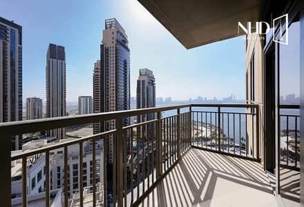 1 Schlafzimmer Wohnung zum zur Miete in Dubai Creek Harbour, Dubai - Creek Residences 210416. jpg