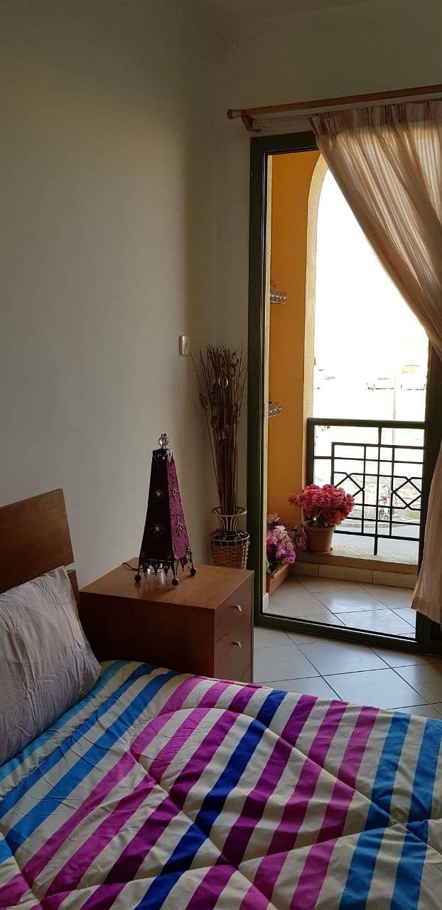 12% CONFIRM ROI// FULLY FURNISHED ARAIBIC STYLE 1BED ROOM FOR SALE IN MOROCCO CLUSTER WITH BALCONY