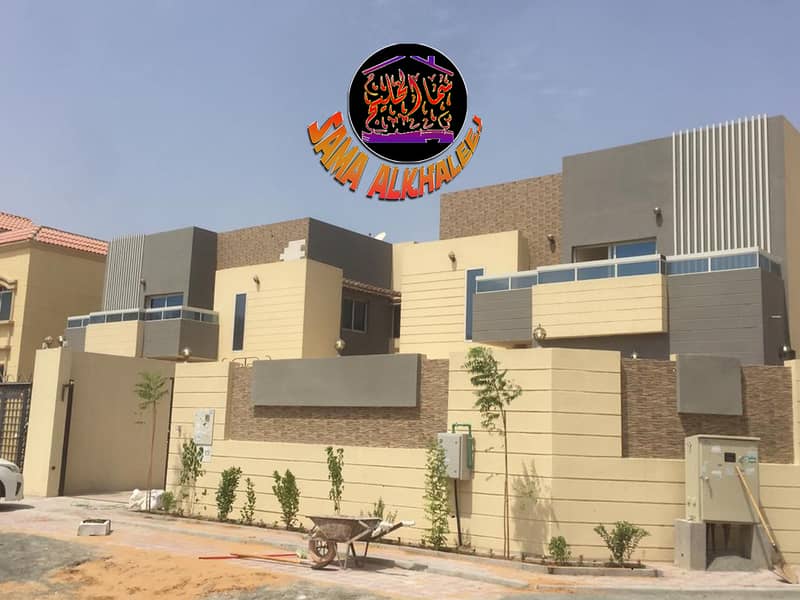 Luxury villa for sale in Ajman-  Super Deluxe finishing