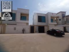 للايجارفي الياسمين فيلا ارضي واول وروف مع مسبح داخل الفيلا 6 غرف و8 حمامات وبلكون وجاكوزي ومجلس وصالة ارتداد كبير امام الفيلا