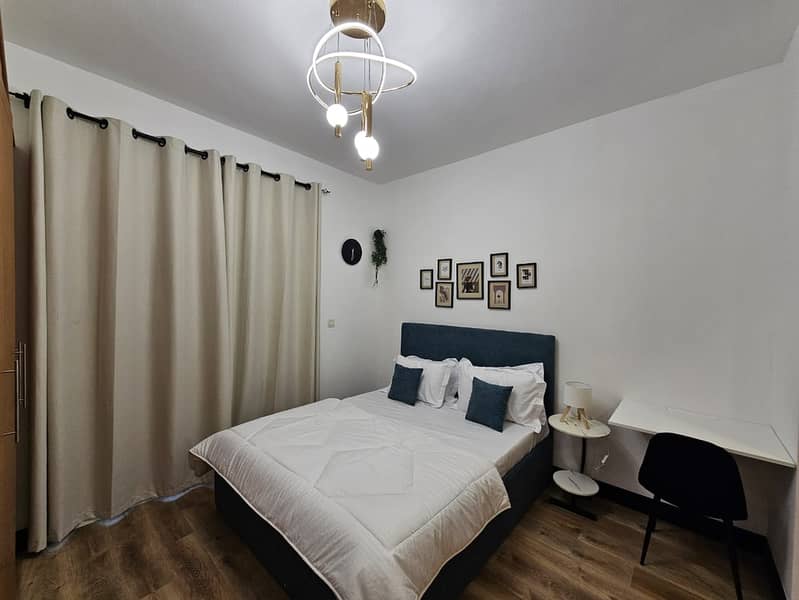 Wooden Flooring Furnished || Modern Design Studio || With Lake View || Near Me'aisem City Centre - Image 6