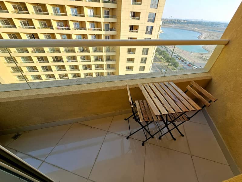 Wooden Flooring Furnished || Modern Design Studio || With Lake View || Near Me'aisem City Centre - Image 14