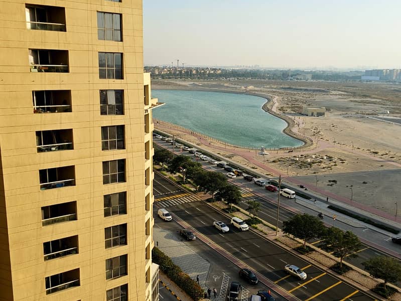 Wooden Flooring Furnished || Modern Design Studio || With Lake View || Near Me'aisem City Centre - Image 15