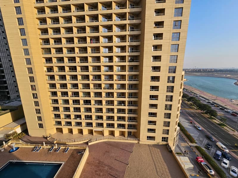 Wooden Flooring Furnished || Modern Design Studio || With Lake View || Near Me'aisem City Centre - Image 17