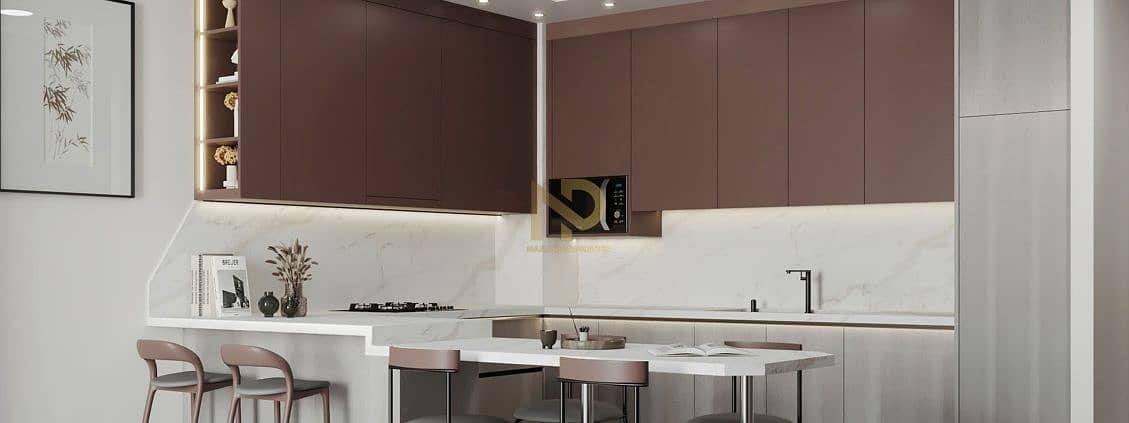 Discount Offer | Fully Furnished 2 Bed + Maid and Laundry | Closed kitchen | Near Handover 2026 - Image 8