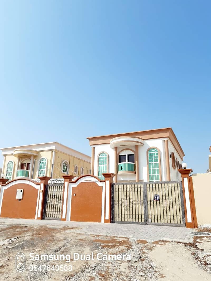 Villa for rent in Ajman area Rani Tani inhabitant fully maintained without air conditioning