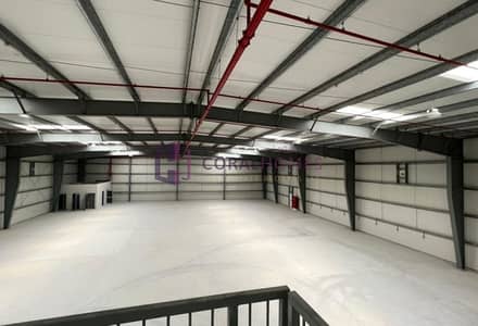 Warehouse for Rent in Dubai Investments Park (DIP), Dubai - G+M Commercial Warehouse At 9 Meters | 300 KW Warehouse for Rent in Dubai Investments Park (DIP), Dubai - G+M Commercial Warehouse At 9 Meters | 300 KW