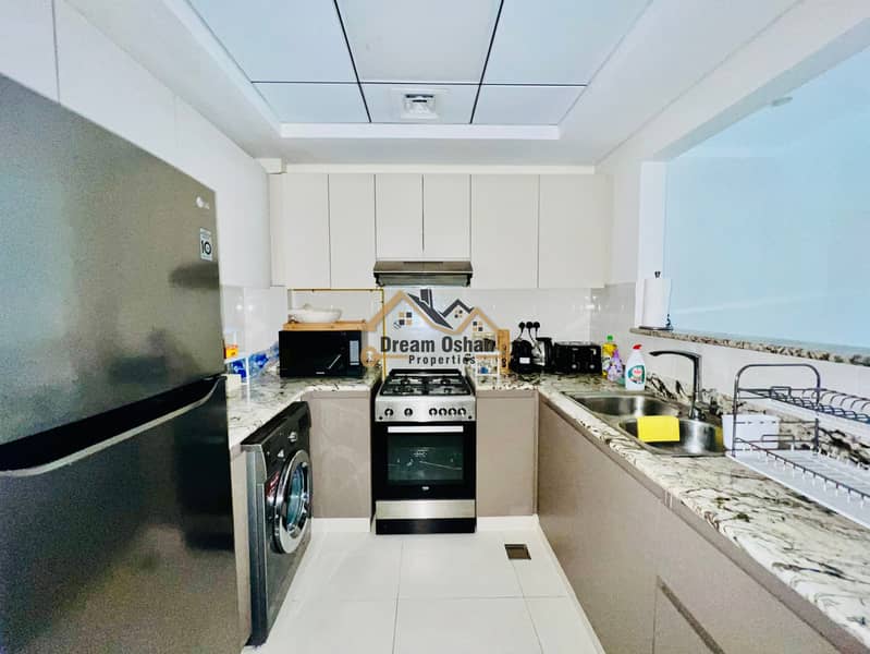 Fully Furnished 1 BR Luxury Furniture | Bright 85 K 2 Cheques DHCC 2 - Image 6