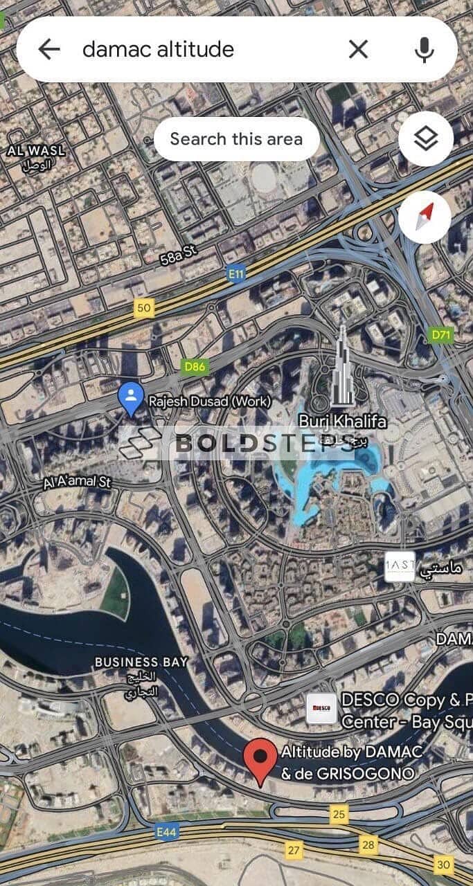 Fully Furnished Apartment in Canal Crown 2 | Business Bay