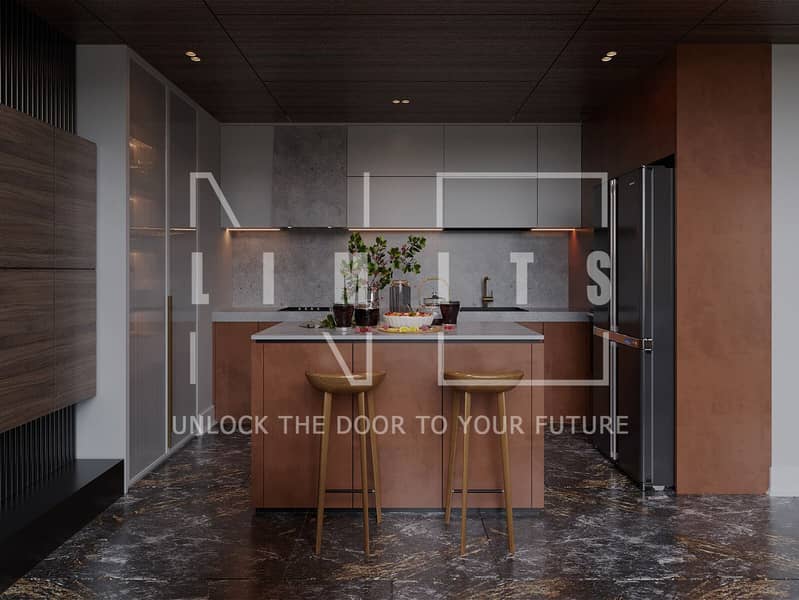 Corner Unit | Back-to-Back | Water Feature View