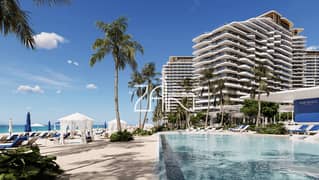 High Floor Waterfront Living 1BR Rixos Resort View