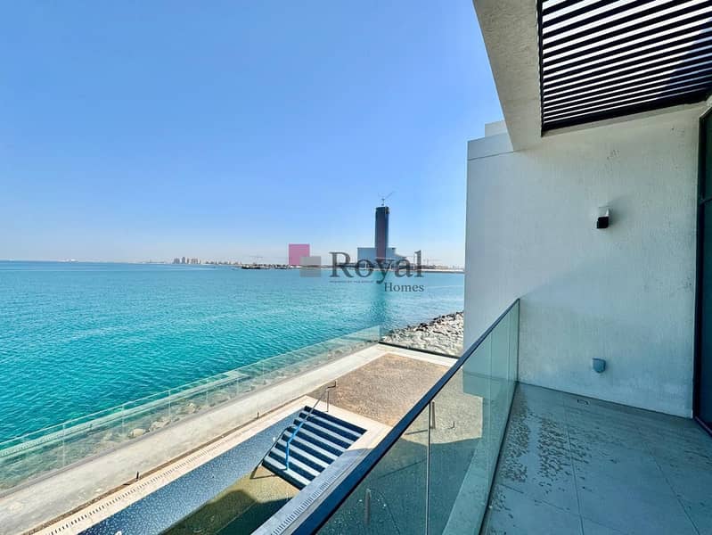 Ultra-Luxury Seafront Corner Villa | Private Pool & Lift | Danah Bay - Image 16