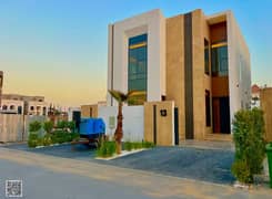 فيلا للبيع في عجكان منطقة الحليو2 بسعر شامل رسوم التسجيل وقابل للتفاوض - طابقين & فناء كبير- تملك حر لجميع الجنسيات