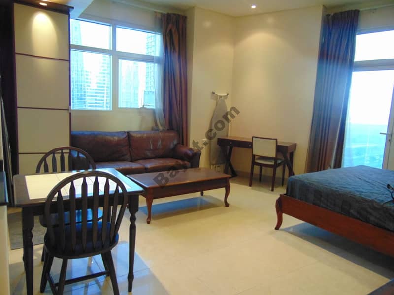 Cheapest Full Furnished Studio with Balcony very close to metro station