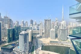 شقة في بنينسولا ثري،بينينسولا،الخليج التجاري 88000 درهم - 13987807