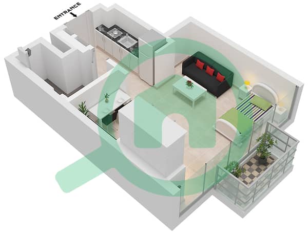 Type 2B Unit-2 Floor 2-9 Type 2B Unit-2 Floor 2-9