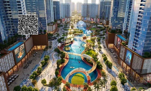 3 Slaapkamers Appartement te Koop in Al Alia, Ajman - lagoon (2). jpg 3 Slaapkamers Appartement te Koop in Al Alia, Ajman - lagoon (2). jpg