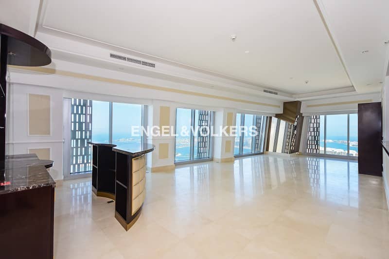 Sea and Palm Views | High Floor | Vacant
