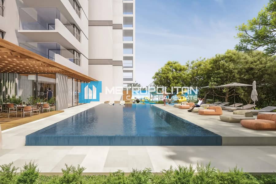 2BR W/Balcony | High-End | Close to Etihad Arena - Image 3