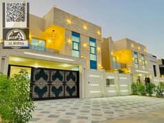 Villa for rent – Al Helio 2, Ajman | Two floors and a roof | 5 master bedrooms