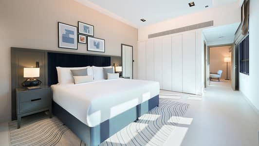 1 Bedroom Hotel Apartment for Rent in Palm Jumeirah, Dubai - CMTP-One-Bedroom-Type-C-Bedroom. jpg