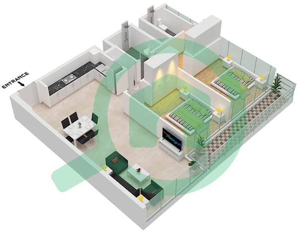 Type 1 Floor 1-3 Type 1 Floor 1-3