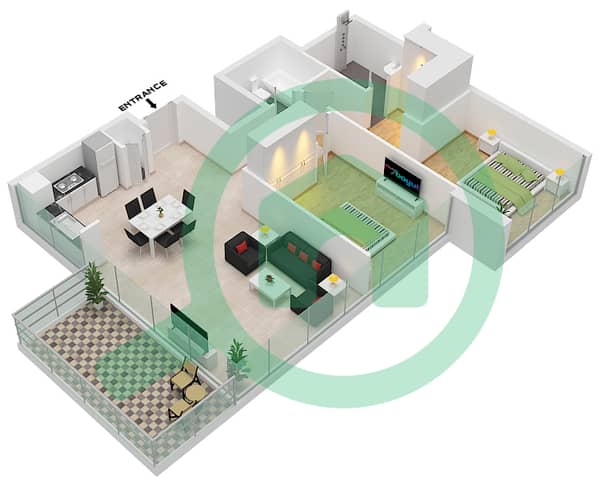 Type 2 Floor 1-4 Type 2 Floor 1-4