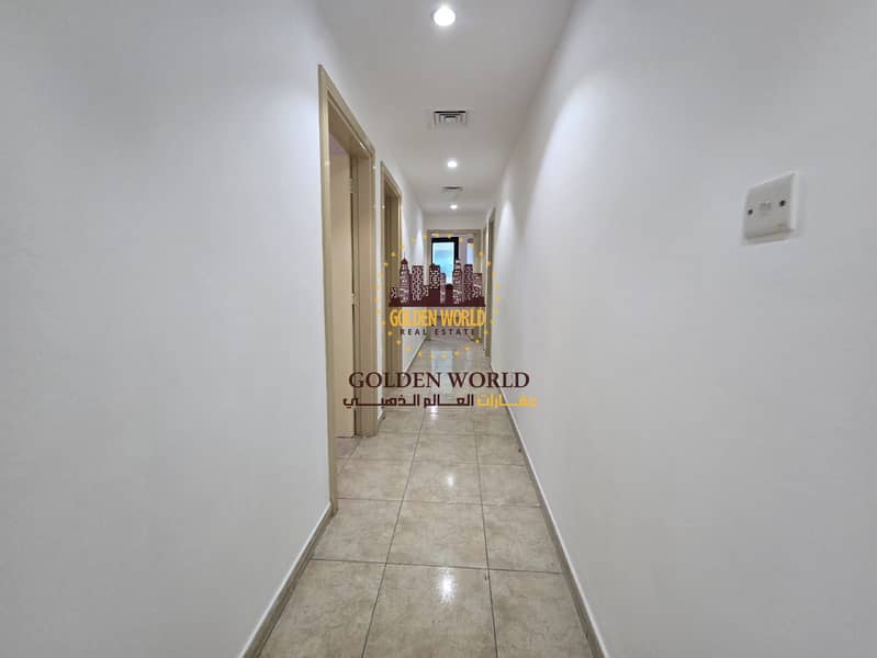 3BR apartment for rent in Al Majaz 3, Khalid Lagoon Street. Free AC ...