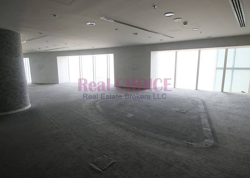 Full Floor Fitted Office with Glass Partitions Full Floor Fitted Office with Glass Partitions