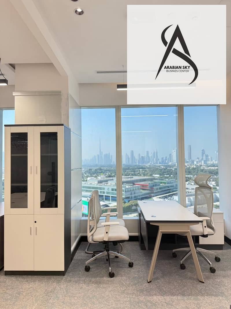 EJARI with Virtual office (Long term)| Unlimited Labour- Bank Inspection | Prime locatiion | Luxury office - Image 2