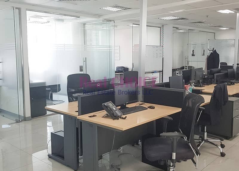 Fitted with Partitions | Spacious Vacant Office